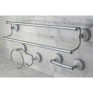 Victorian BAK1113478C 4-Piece Bathroom Hardware Set, Polished Chrome