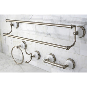 Victorian BAK1113478SN 4-Piece Bathroom Hardware Set, Brushed Nickel