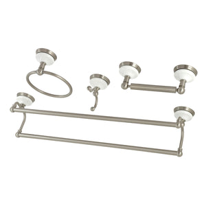 Victorian BAK1113478SN 4-Piece Bathroom Hardware Set, Brushed Nickel