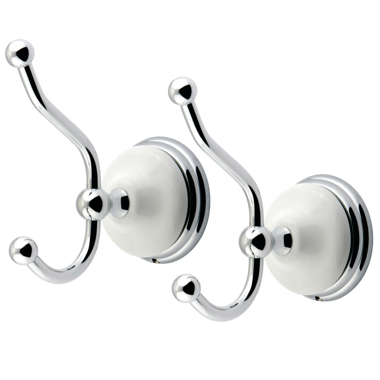 Victorian BAK1117C Robe Hook, Polished Chrome