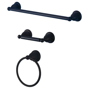 Heritage BAK175148ORB 3-Piece Bathroom Hardware Set, Oil Rubbed Bronze