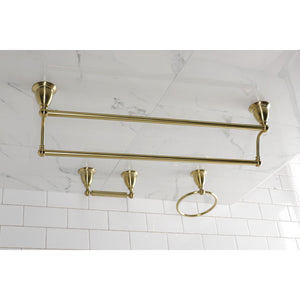 Heritage BAK175348BB 3-Piece Bathroom Hardware Set, Brushed Brass