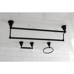 Heritage BAK175348MB 3-Piece Bathroom Hardware Set, Matte Black