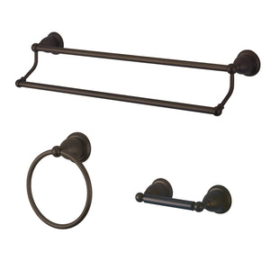 Heritage BAK175348ORB 3-Piece Bathroom Hardware Set, Oil Rubbed Bronze