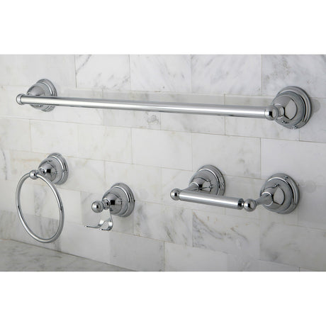 Restoration BAK3961478C 4-Piece Bathroom Hardware Set, Polished Chrome