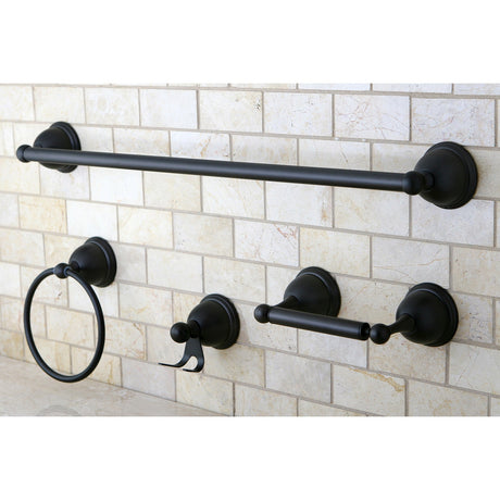 Restoration BAK3961478ORB 4-Piece Bathroom Hardware Set, Oil Rubbed Bronze
