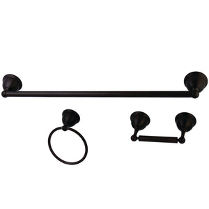 Restoration BAK396148ORB 3-Piece Bathroom Hardware Set, Oil Rubbed Bronze