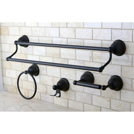 Restoration BAK3963478ORB 4-Piece Bathroom Hardware Set, Oil Rubbed Bronze