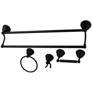 Restoration BAK3963478ORB 4-Piece Bathroom Hardware Set, Oil Rubbed Bronze