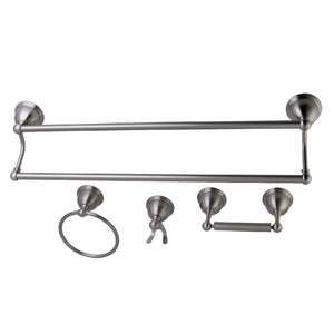 Restoration BAK3963478SN 4-Piece Bathroom Hardware Set, Brushed Nickel