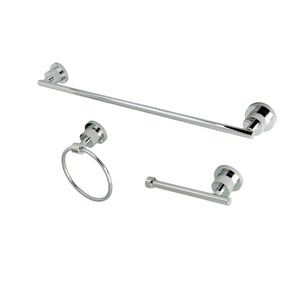 Concord BAK821148C 3-Piece Bathroom Hardware Set, Polished Chrome