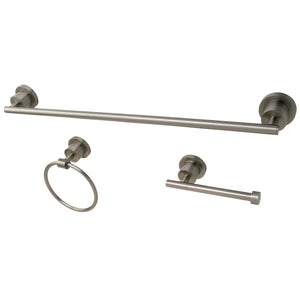 Concord BAK821148SN 3-Piece Bathroom Hardware Set, Brushed Nickel