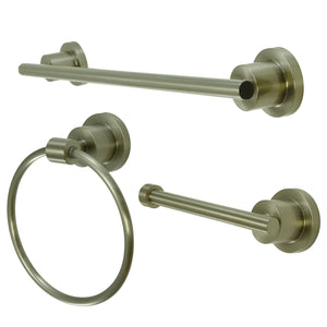 Concord BAK821248SN 3-Piece Bathroom Hardware Set, Brushed Nickel