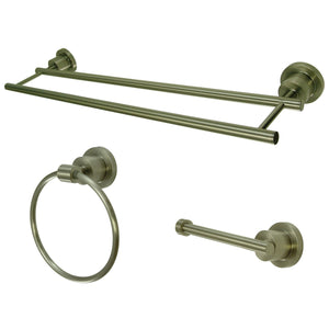 Concord BAK821348SN 3-Piece Bathroom Hardware Set, Brushed Nickel