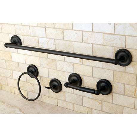 Concord BAK911478ORB 4-Piece Bathroom Hardware Set, Oil Rubbed Bronze