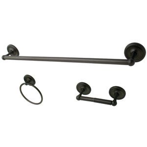 Concord BAK91148ORB 3-Piece Bathroom Hardware Set, Oil Rubbed Bronze