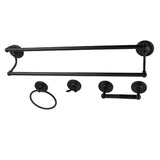 Laurel BAK913478ORB 4-Piece Bathroom Hardware Set, Oil Rubbed Bronze