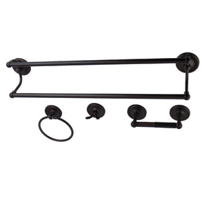 Laurel BAK913478ORB 4-Piece Bathroom Hardware Set, Oil Rubbed Bronze