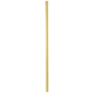 BAR1111PB 24-Inch X 5/8 Inch O.D Towel Bar Only, Polished Brass