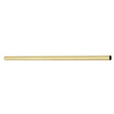 Water Onyx BAR1112BB 18-Inch X 5/8 Inch O.D Towel Bar Only, Brushed Brass