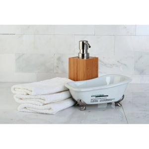 Vintage BATUB 7-Inch Mini Tub, White