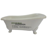 Vintage BATUB 7-Inch Mini Tub, White