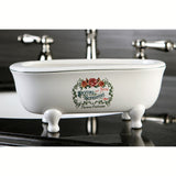 Savons Superfins BATUBDEW 7-3/4 Inch Mini Tub, White