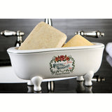 Savons Superfins BATUBDEW 7-3/4 Inch Mini Tub, White