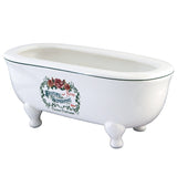 Savons Superfins BATUBDEW 7-3/4 Inch Mini Tub, White