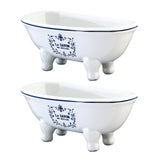 BATUBDSWD 5-11/16-Inch Mini Tub (2-Pieces), White