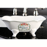 Savons Superfins BATUBFLW 7-9/16-Inch Mini Tub, White