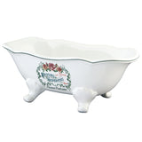 Savons Superfins BATUBFLW 7-9/16-Inch Mini Tub, White