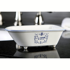 Le Savon BATUBRW 5-5/8-Inch Mini Tub, White