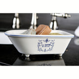 Le Savon BATUBRW 5-5/8-Inch Mini Tub, White