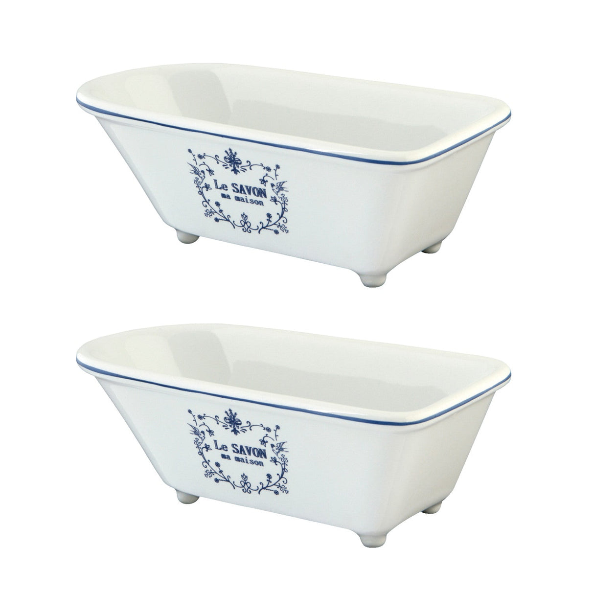 BATUBRWD 5-5/8-Inch Mini Tub (2-Pieces), White
