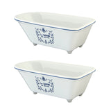 BATUBRWD 5-5/8-Inch Mini Tub (2-Pieces), White