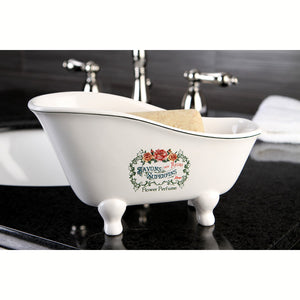 Savons Superfins BATUBSRW 8-1/16-Inch Mini Tub, White