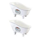 BATUBSRWD 8-1/16-Inch Mini Tub (2-Pieces), White