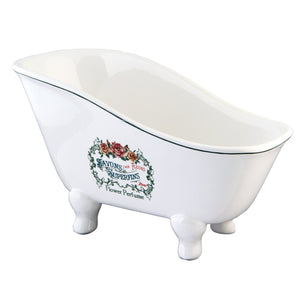 Savons Superfins BATUBSRW 8-1/16-Inch Mini Tub, White