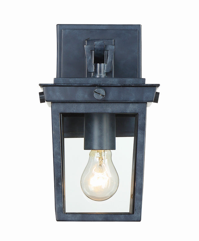Belmont 1 Light Graphite Outdoor Sconce BEL-A8061-GE