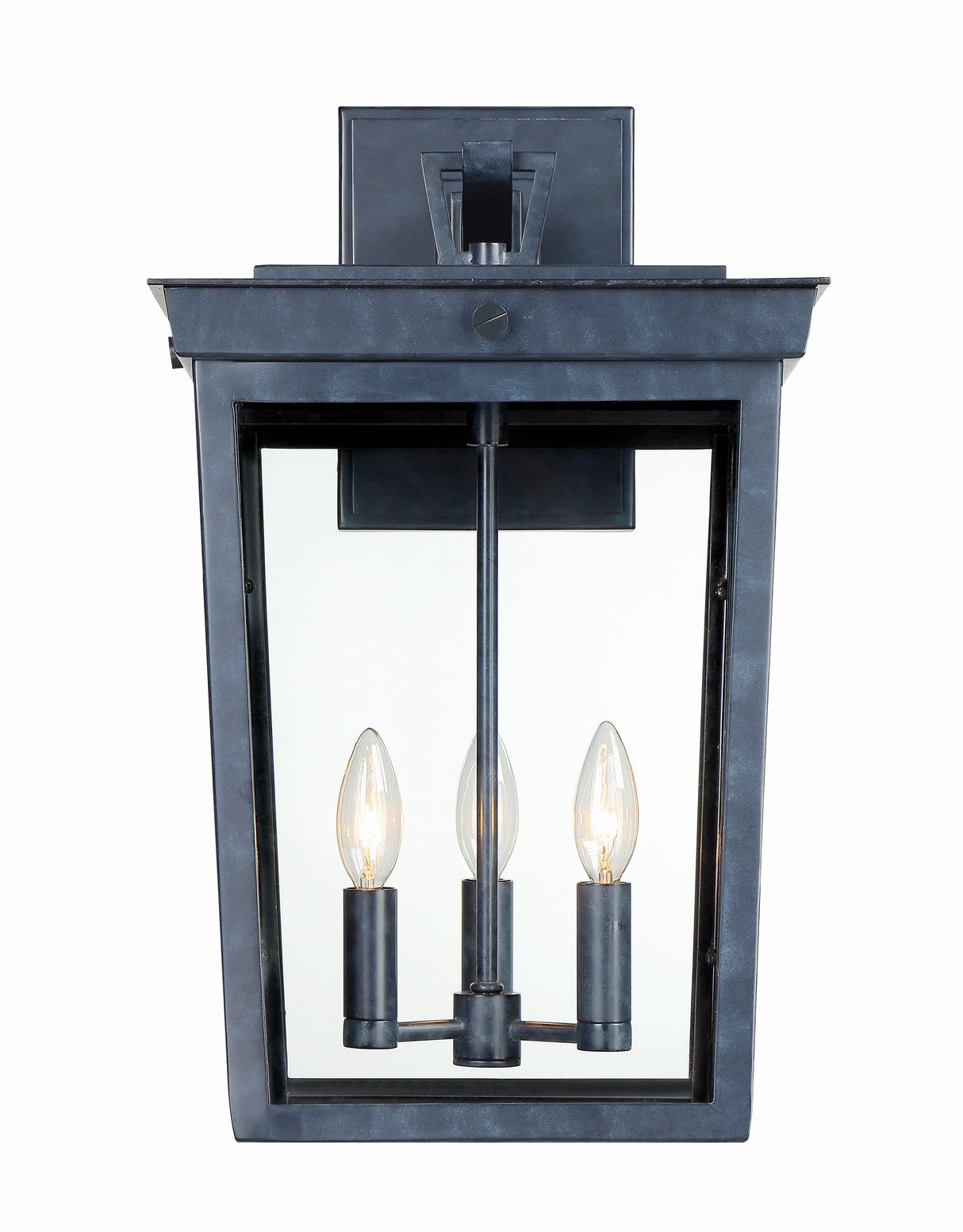 Belmont 3 Light Graphite Outdoor Sconce BEL-A8063-GE