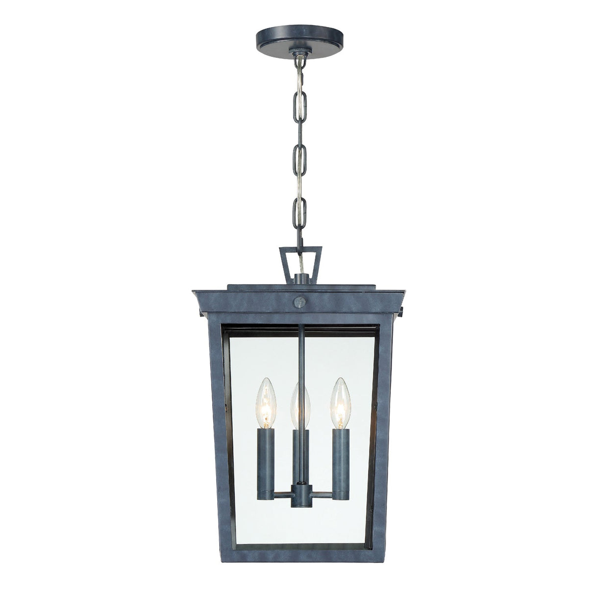 Belmont 3 Light Graphite Outdoor Pendant BEL-A8065-GE