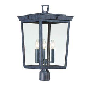 Belmont 3 Light Graphite Outdoor Post BEL-A8069-GE