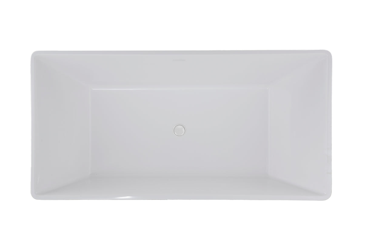 Hydro Systems BEL6032HTO-BIS BELLEVUE 6032 METRO TUB ONLY-BISCUIT