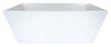 Hydro Systems BEL6032HTO-WHI BELLEVUE 6032 METRO TUB ONLY-WHITE