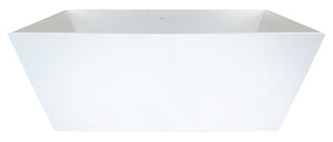 Hydro Systems BEL6032HTO-WHI BELLEVUE 6032 METRO TUB ONLY-WHITE