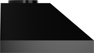 Vent-A-Hood BH452PSLD BL 52.375" 1200 CFM Professional-Depth Wall Mount Liner Insert with Magic Lung Blower, Black Satin