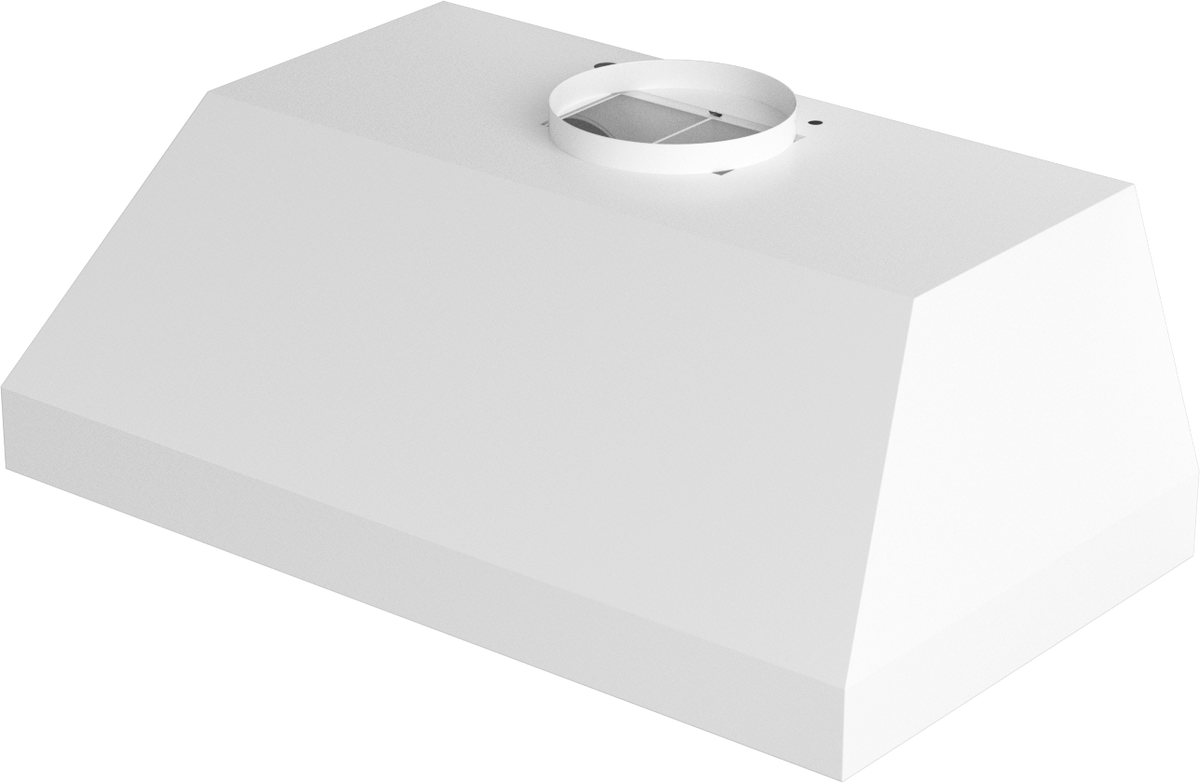 Vent-A-Hood BH128SLD WH 28.375" 300 CFM Wall Mount Liner Insert with Magic Lung Blower, White