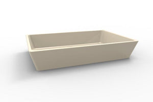 Hydro Systems PRI3915SSS-WHI PRISM 39X15 SOLID SURFACE SINK - WHITE