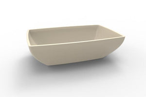 Hydro Systems CRE2416SSS-WHI CRESCENT 24X16 SOLID SURFACE SINK - WHITE